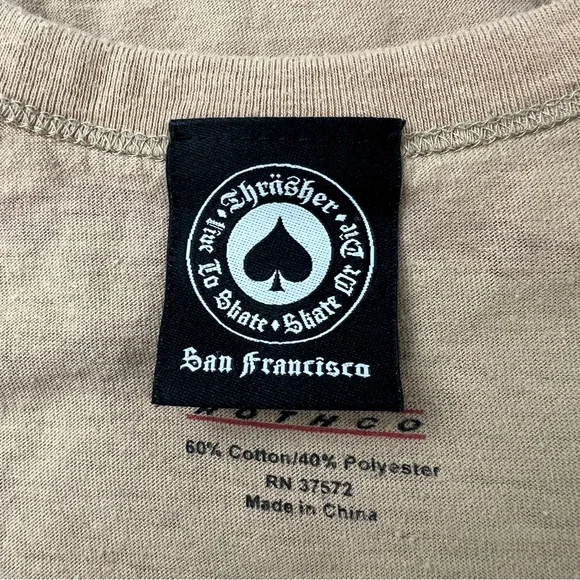 THRASHER Rothco Camo Tee Shirt - Picture 6 of 7